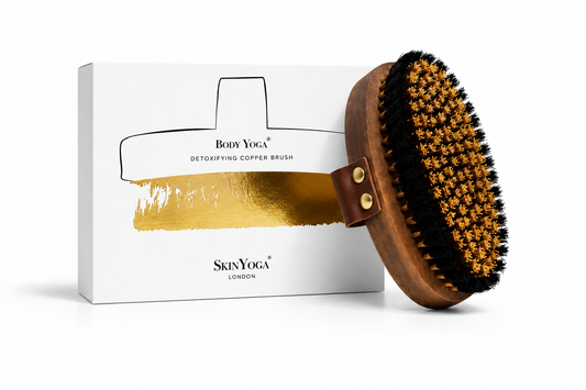 Body Yoga@ detoxifying copper Brush