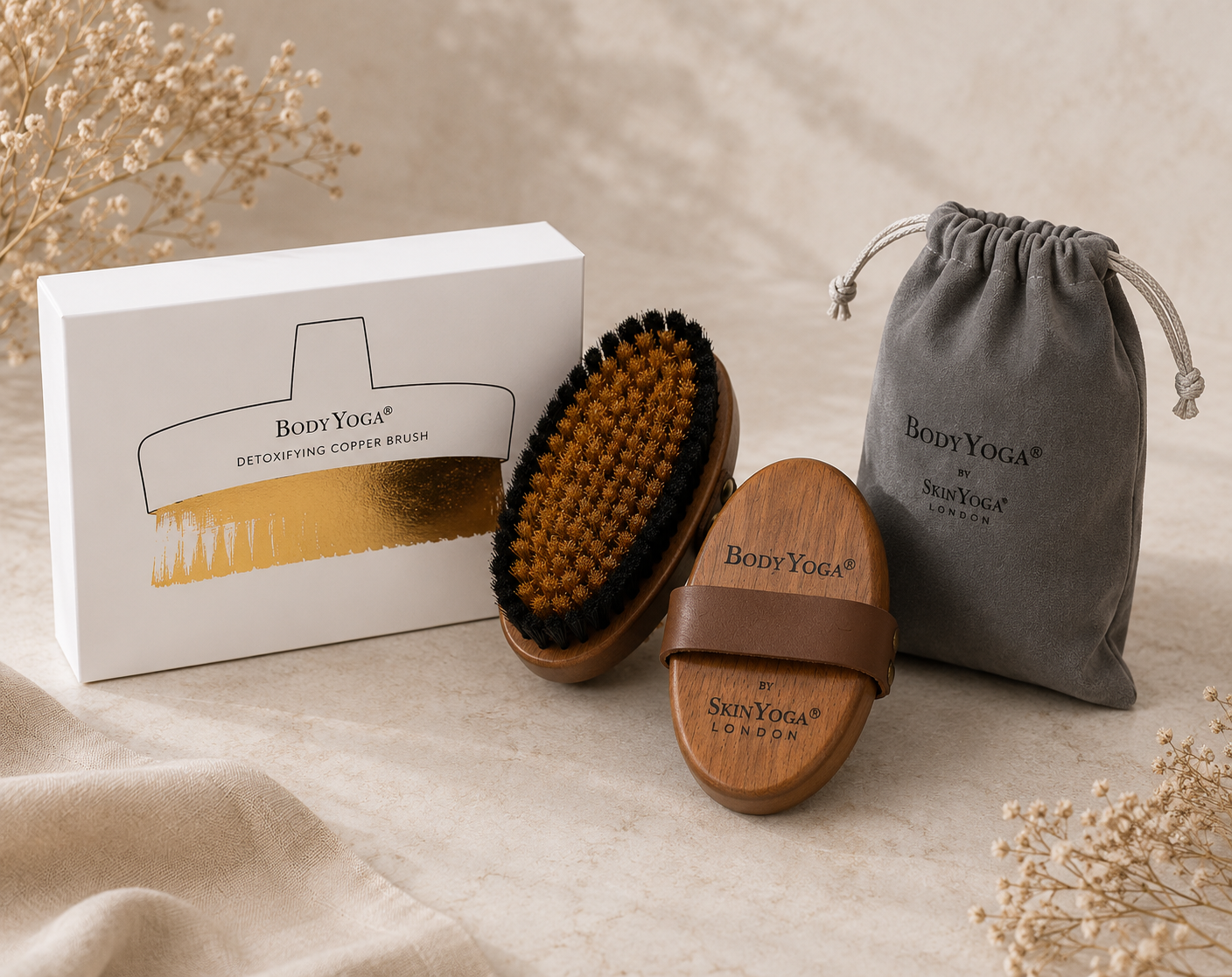 BodyYoga® Detoxifying Copper Brush